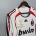 AC Milan 06/07 Away White UCL Final Long Sleeve Soccer Jersey